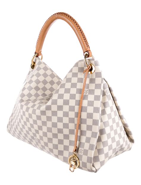 louis vuitton artsy mm damier azur handbag|louis vuitton damier azur favorite.